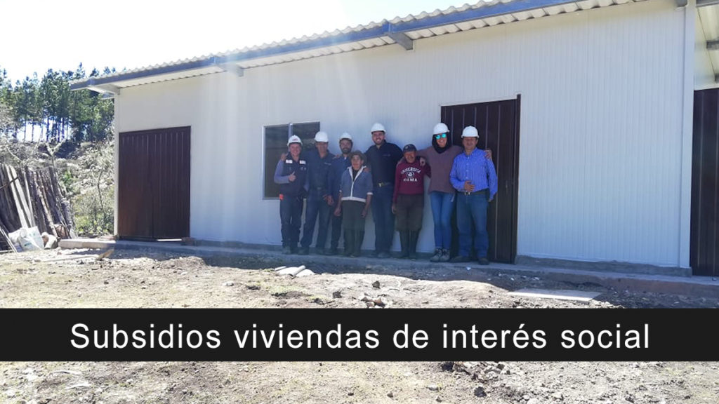 Subsidios viviendas de interés social