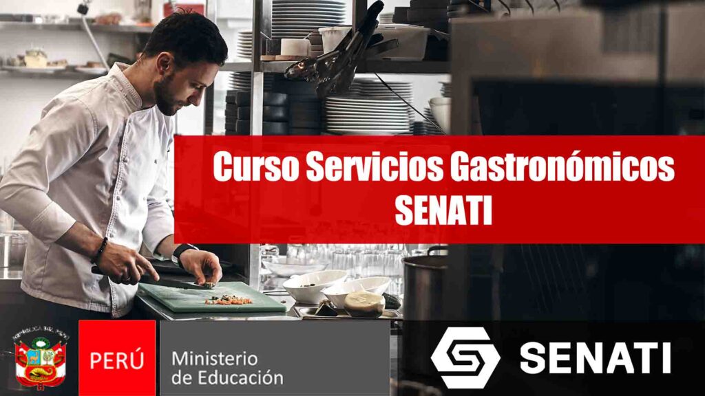 Curso Servicios Gastronómicos SENATI